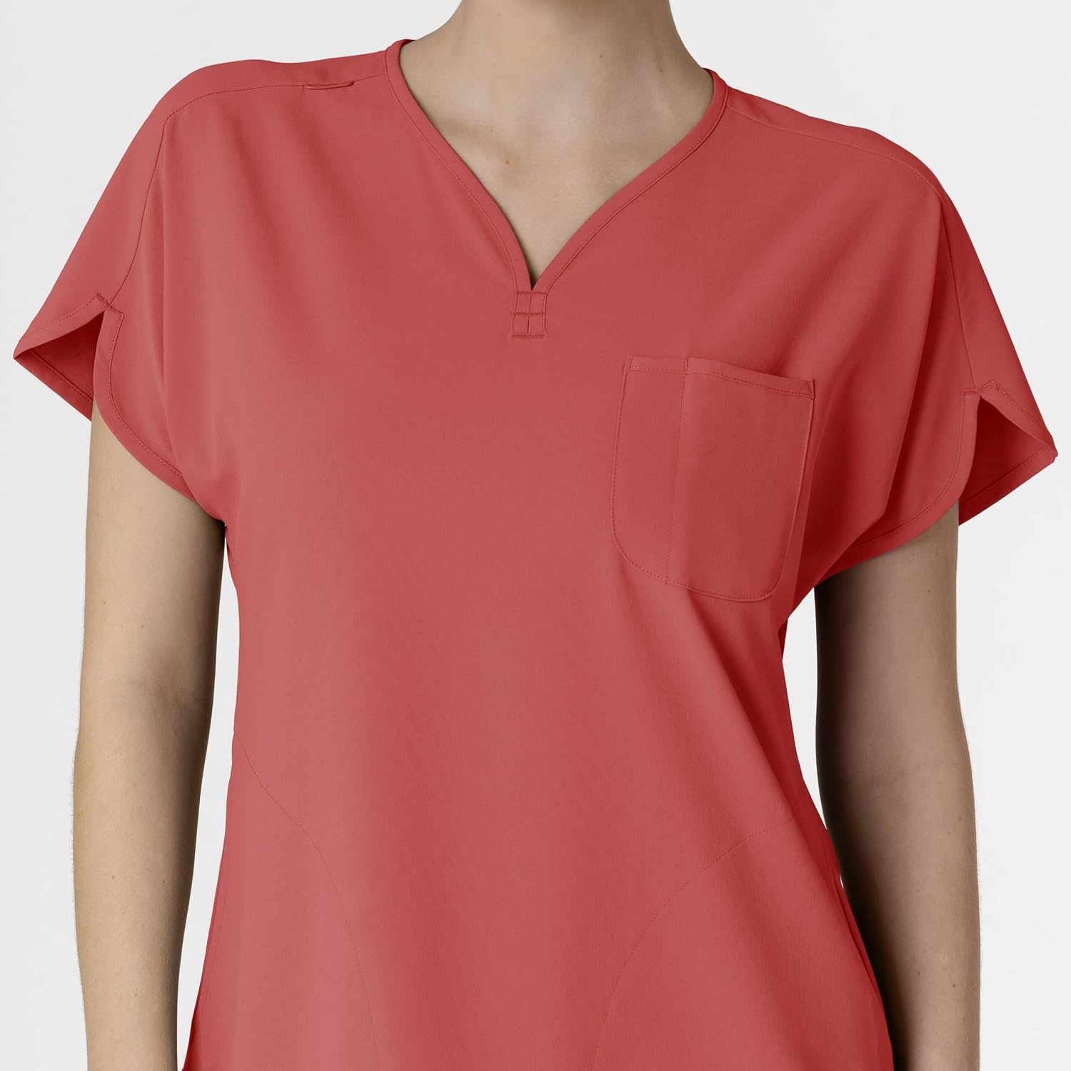 Wink Renew Women’s Dolman Scrub Top(Mineral Red)