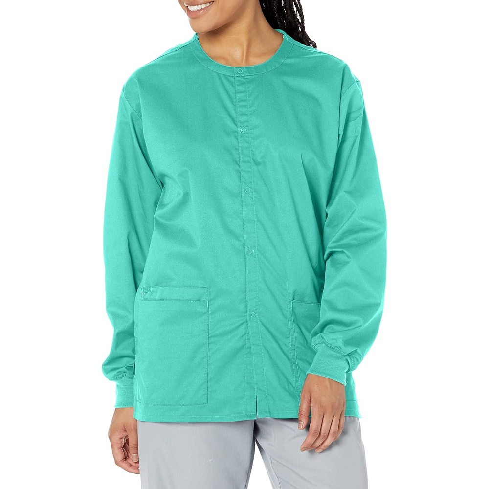 Wink Unisex Adult Snap Front Jacket(Surgical Green)