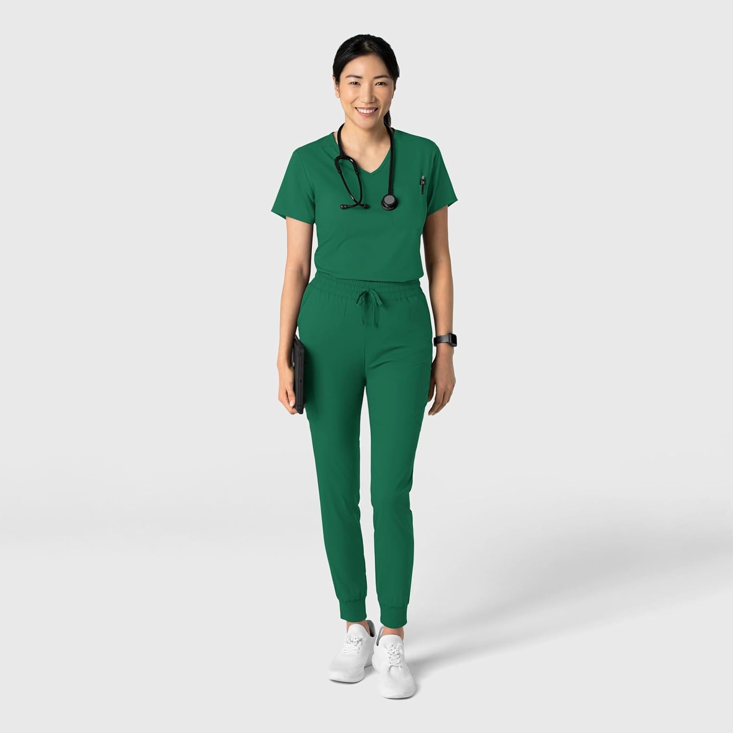 Wink Boundless Women’s Tuck-in Scrub Top(Hunter)