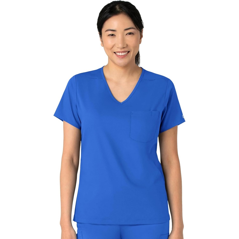 Wink Boundless Women’s Tuck-in Scrub Top(Royal)