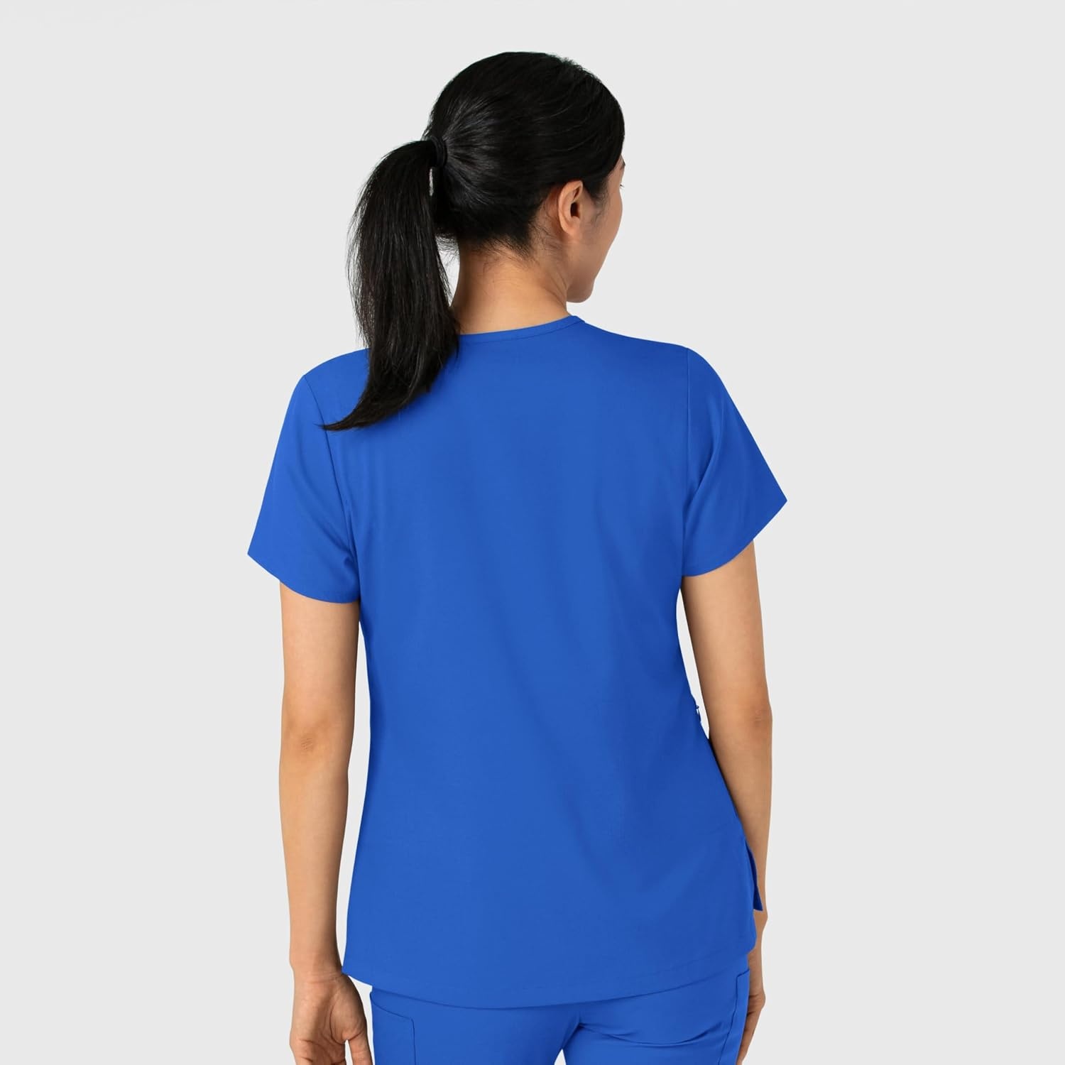Wink Boundless Women’s Tuck-in Scrub Top(Royal)