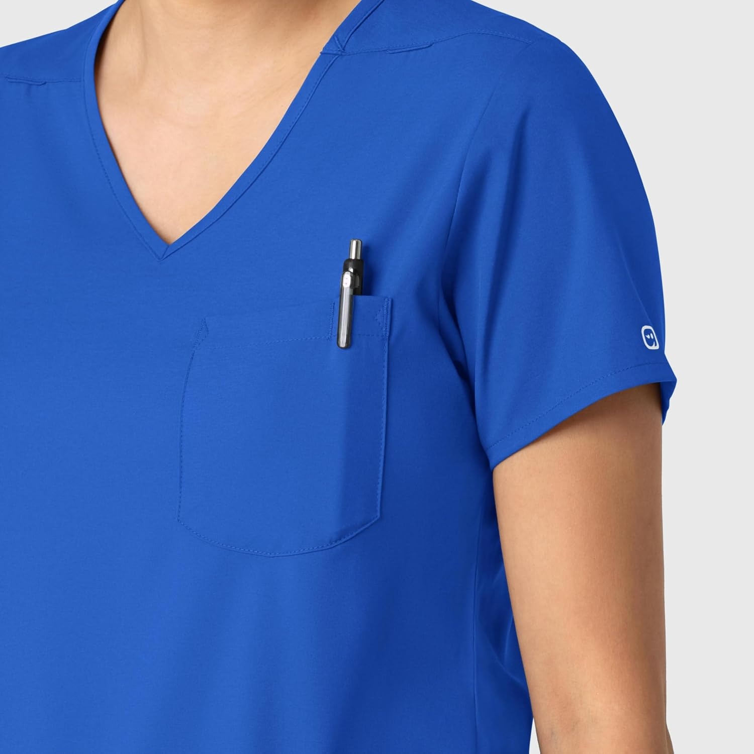 Wink Boundless Women’s Tuck-in Scrub Top(Royal)