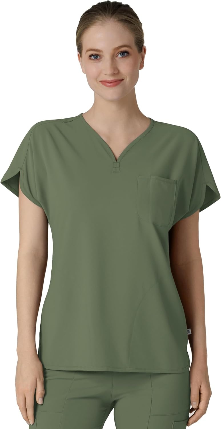 Wink Renew Women’s Dolman Scrub Top(Olive)