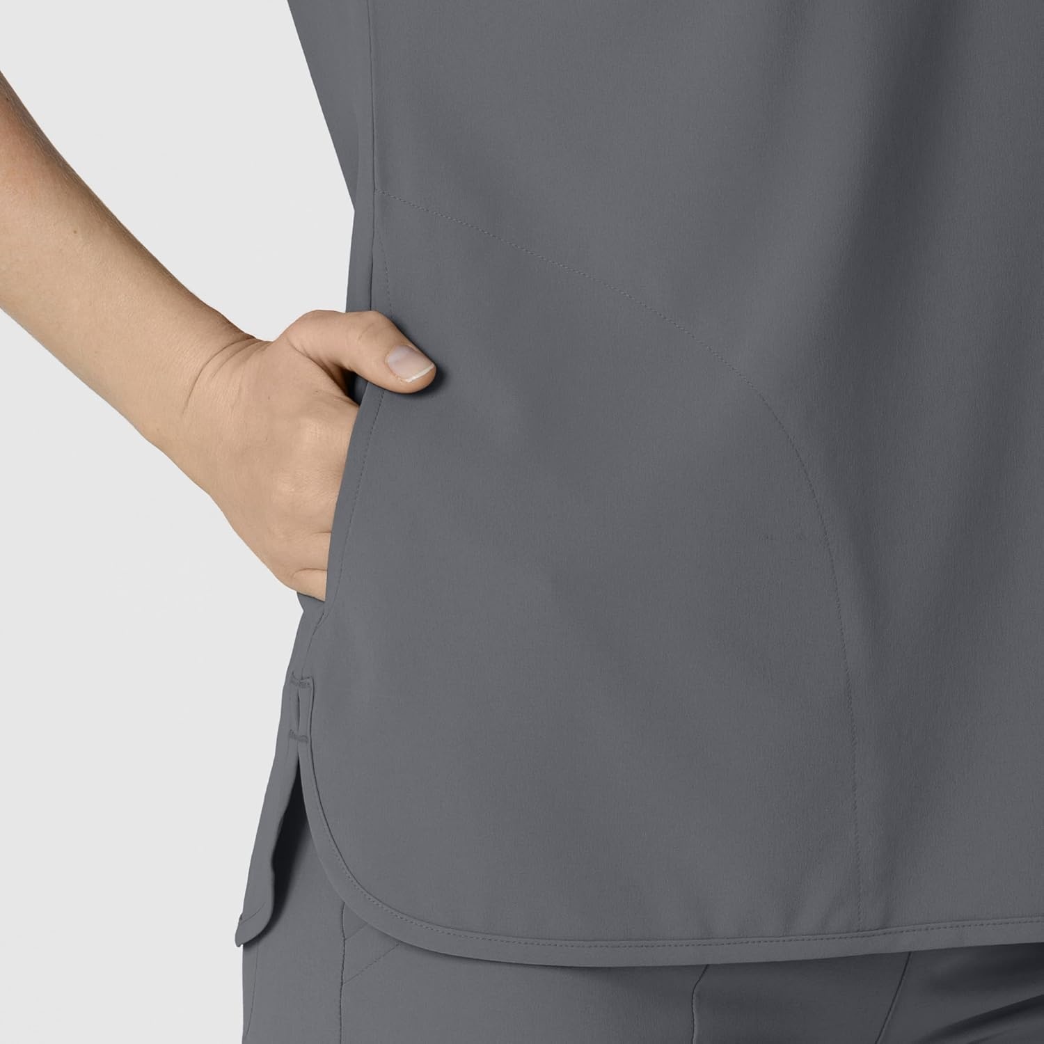 Wink Renew Women’s Dolman Scrub Top(Pewter)