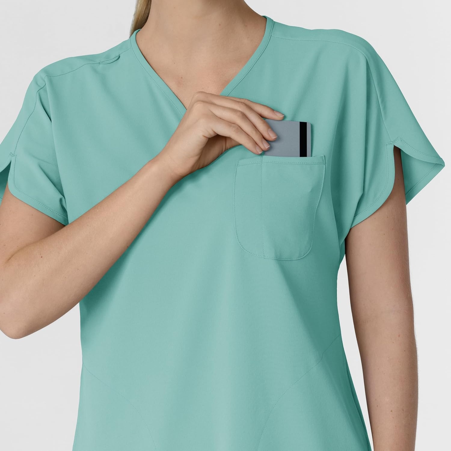Wink Renew Women’s Dolman Scrub Top(Turquoise)