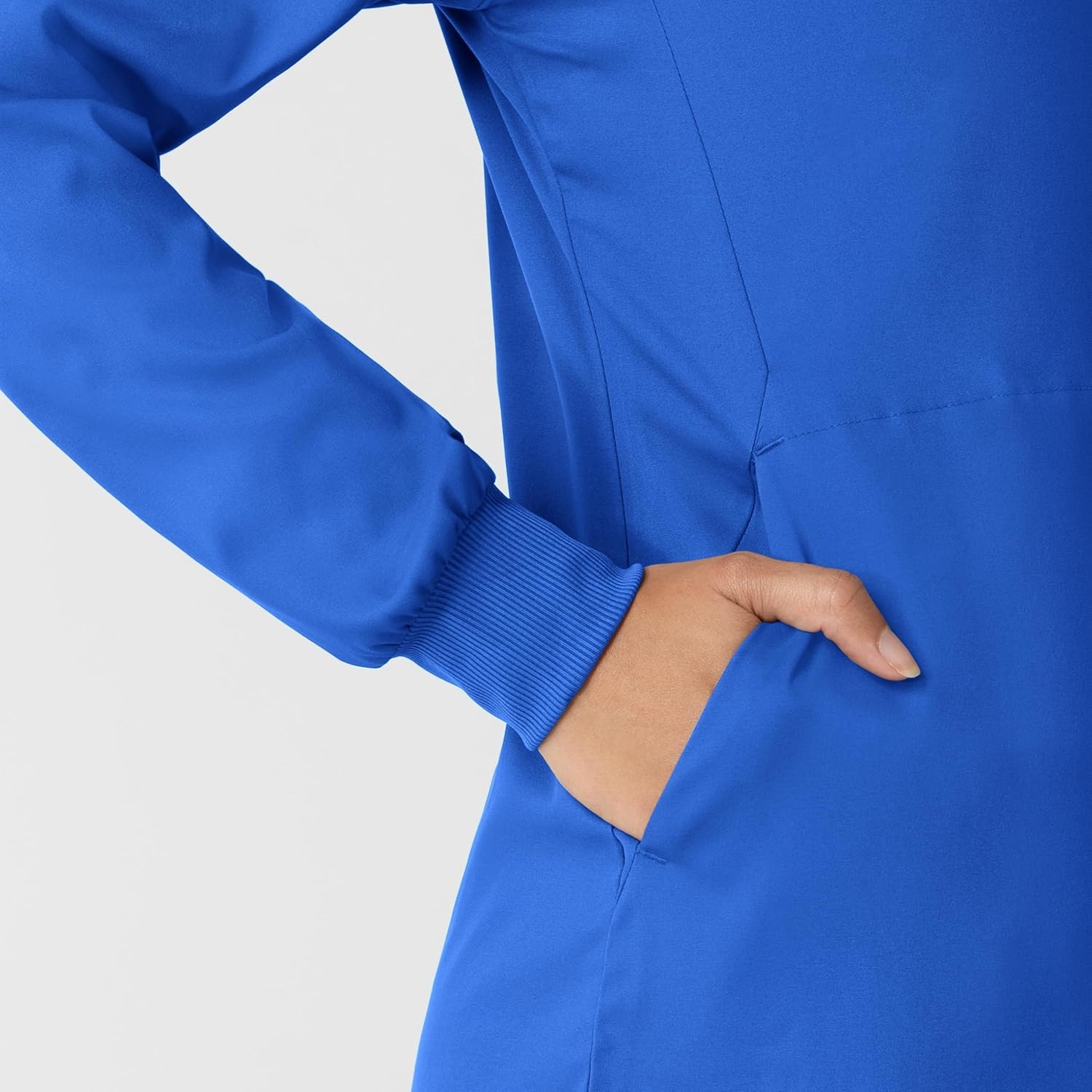 WINK Boundless Women’s Warm Up Scrub Jacket(Royal)