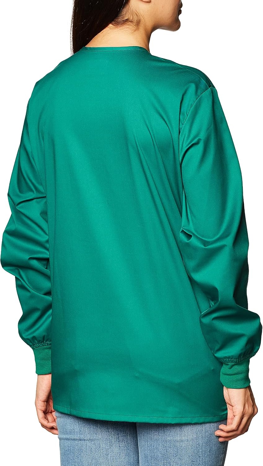 WonderWink Unisex Adult Unisex Snap Front Jacket(Hunter)