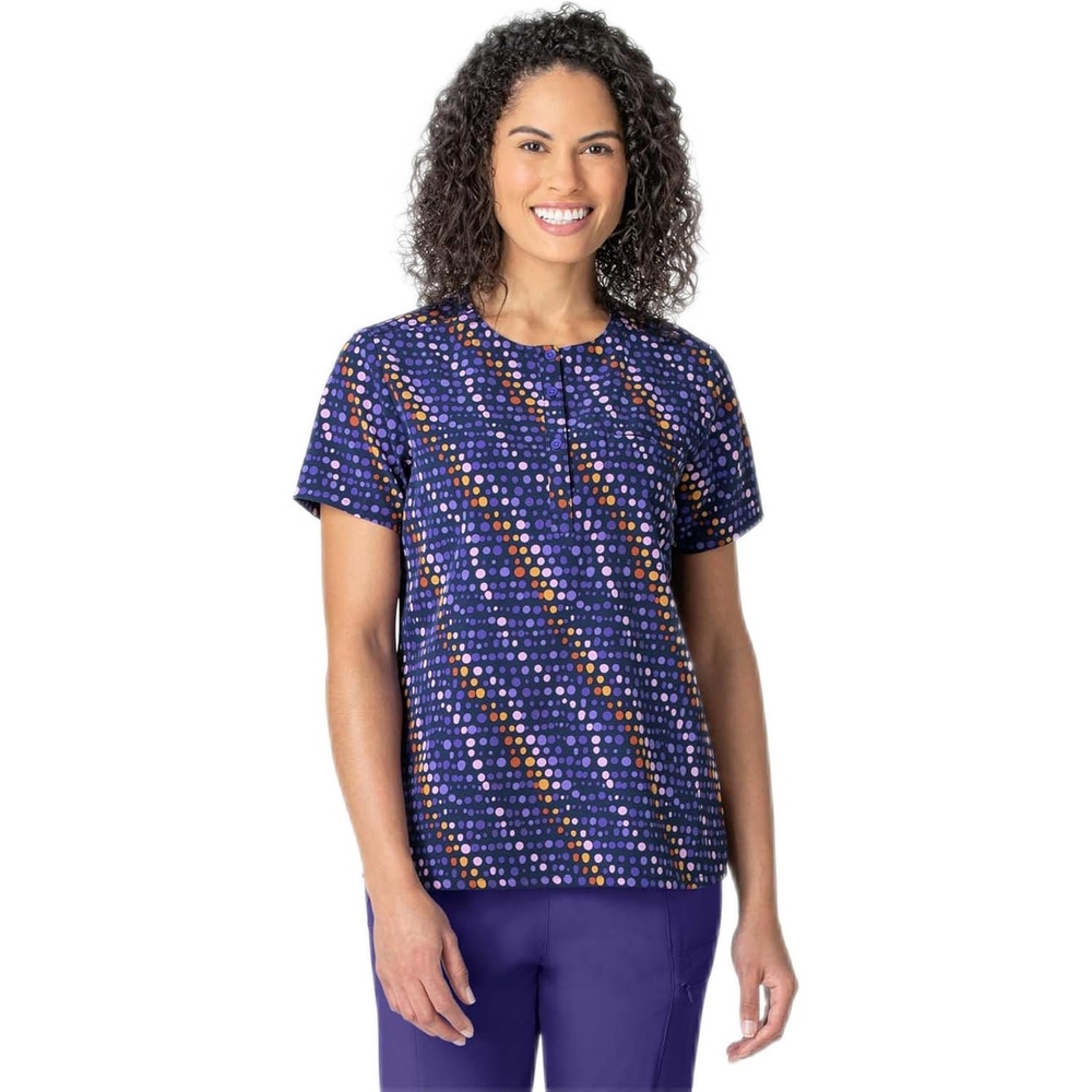 WonderWink Women’s Scrub Top(Digital Drops)