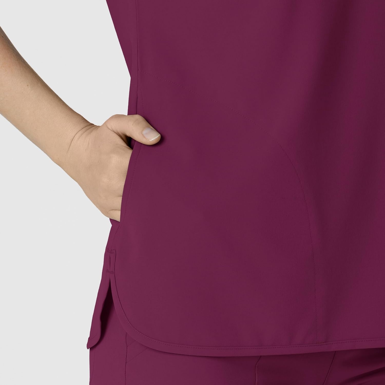 Wink Renew Women’s Dolman Scrub Top(Wine)