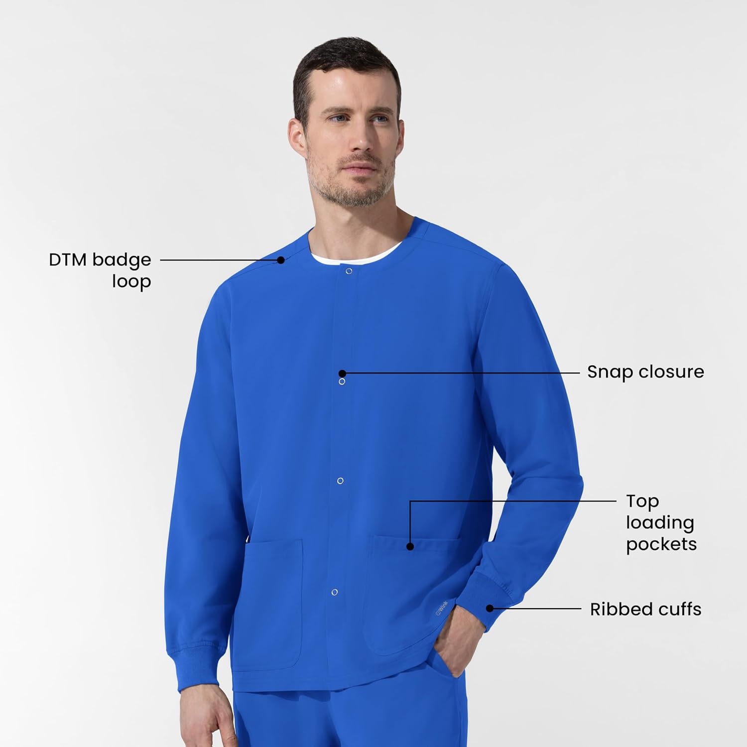 WINK Unisex Jacket(Royal)
