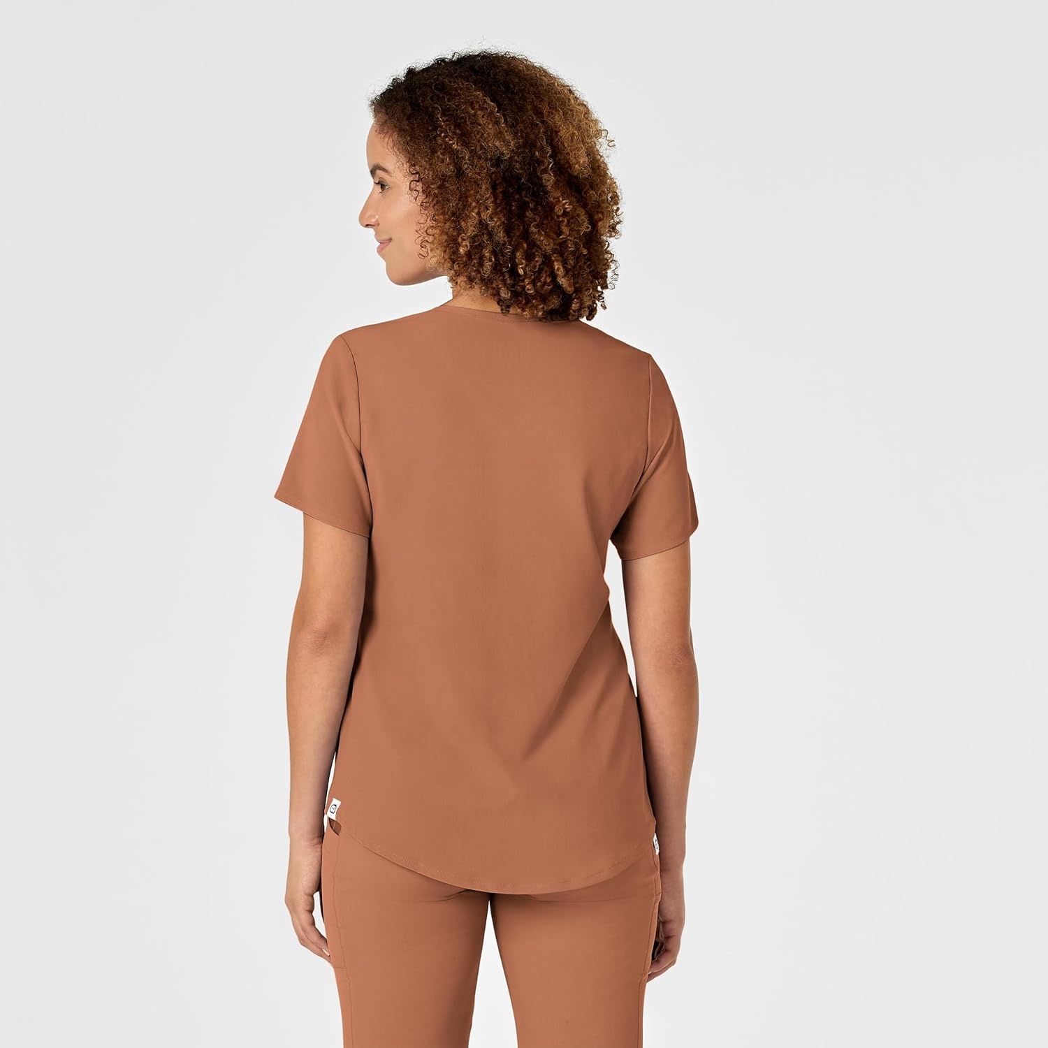 Wink Women’s Women’s V-Neck Scrub Top(Clay)