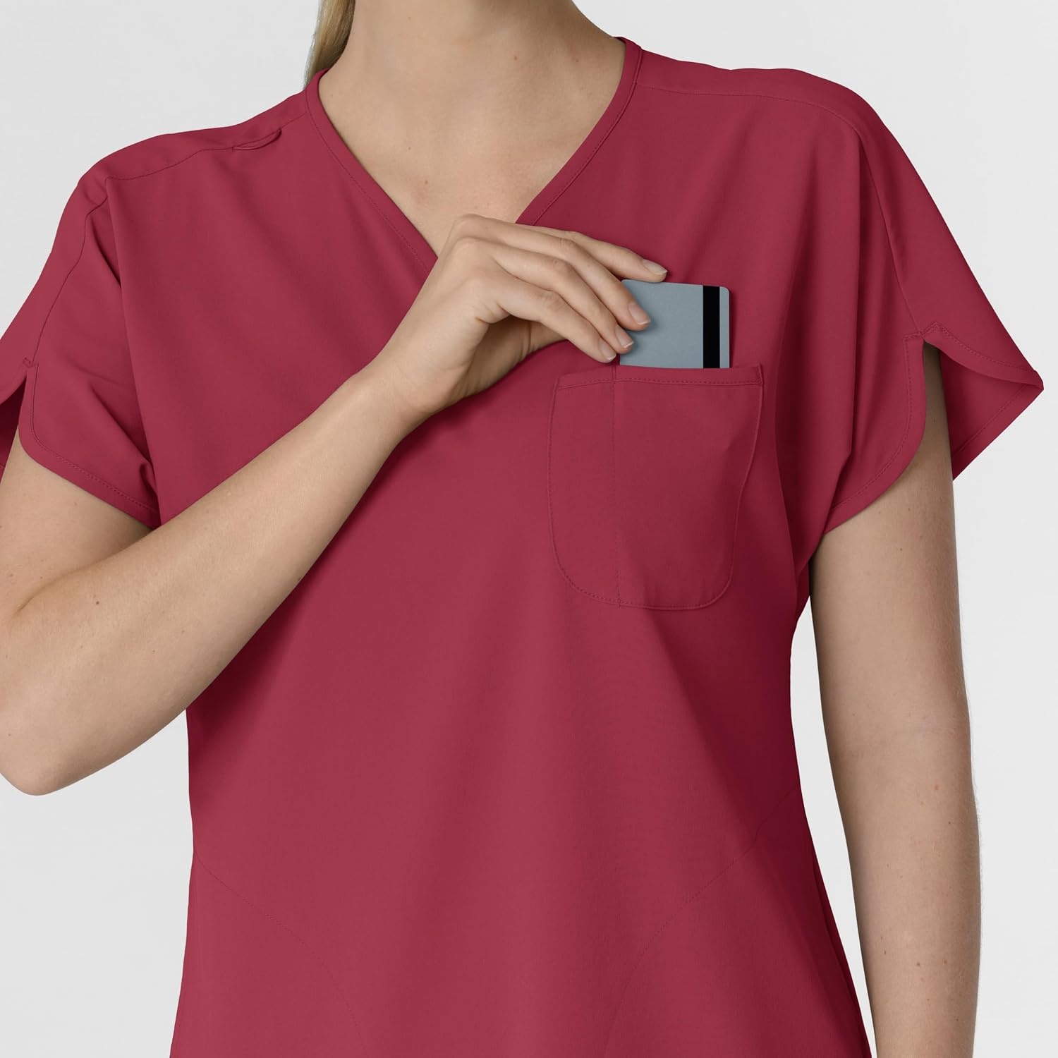 Wink Renew Women’s Dolman Scrub Top(Ruby)
