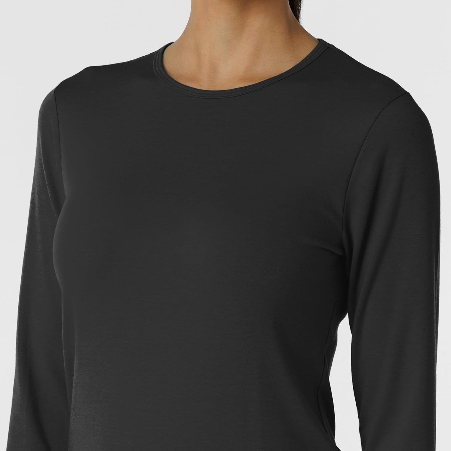Wink Layers Women’s 3-Pack Essential Layer Long Sleeve(Black)