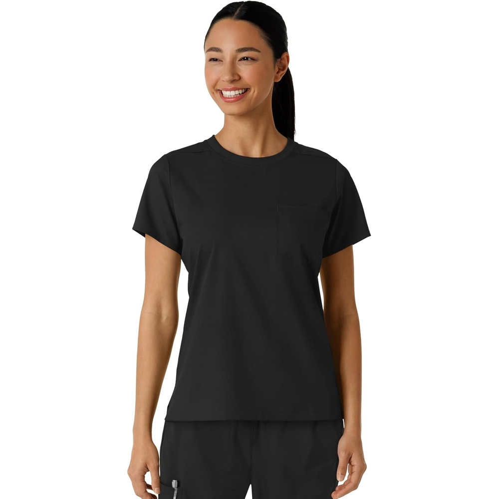 Wink Boundless Women’s Classic Scrub Tee(Black)
