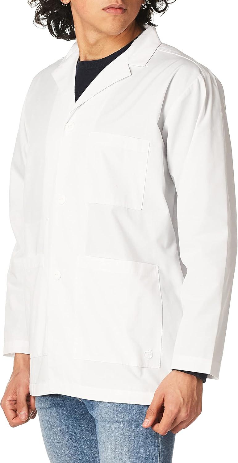 WonderWink Men’s Wonderlab Consultation Coat(White)