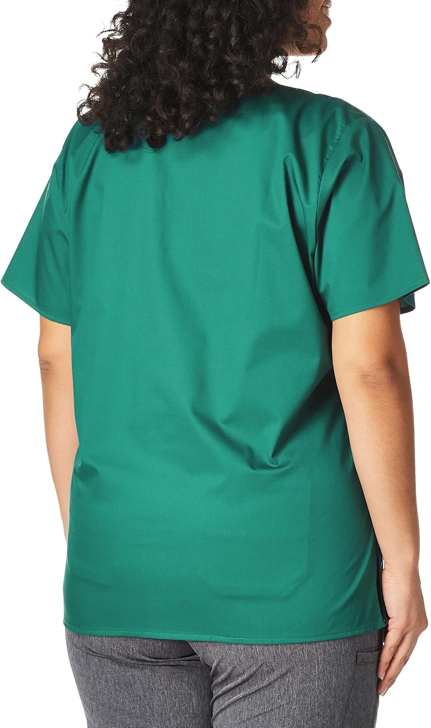 WINK WonderWORK Women’s Mock Wrap Scrub Top(Hunter)