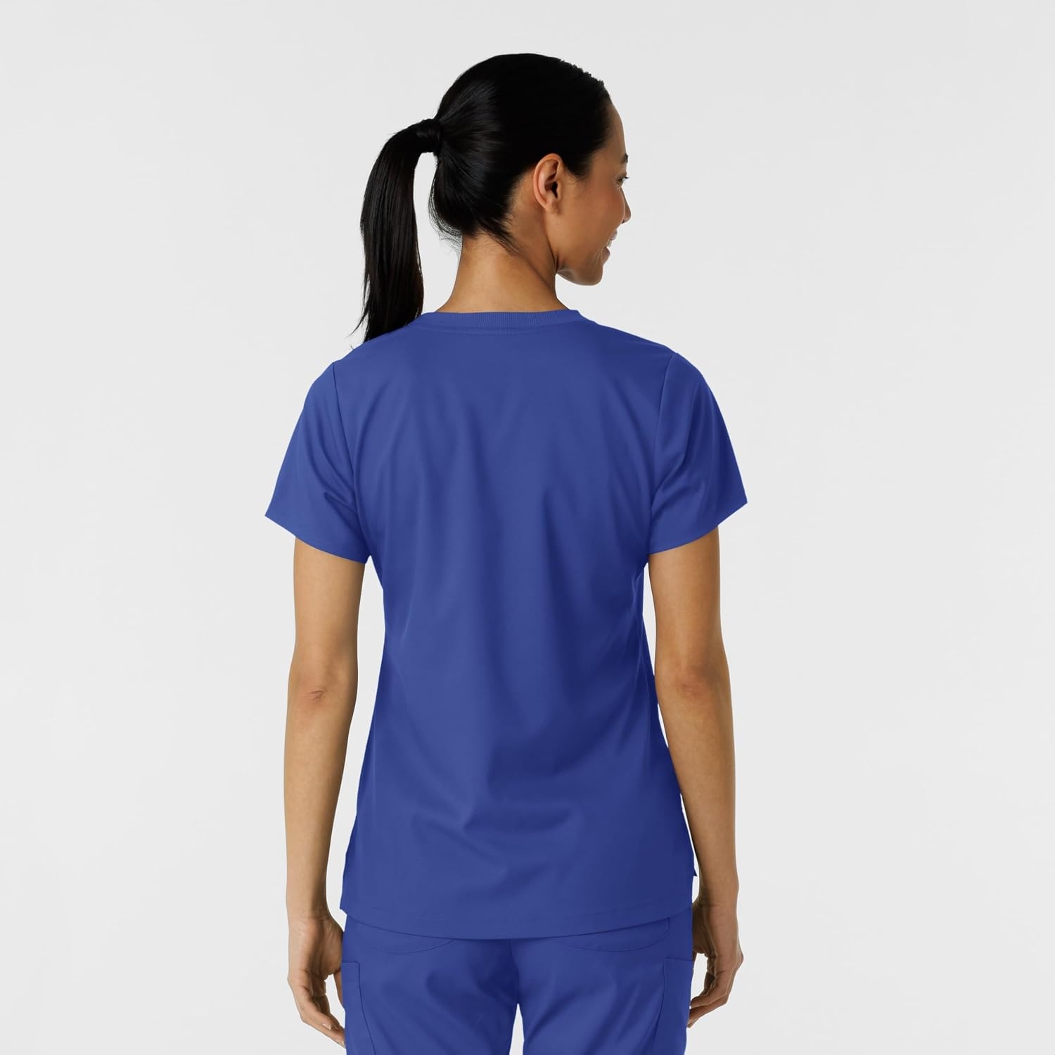 Wink Boundless Women’s Classic Scrub Tee(Galaxy Blue)
