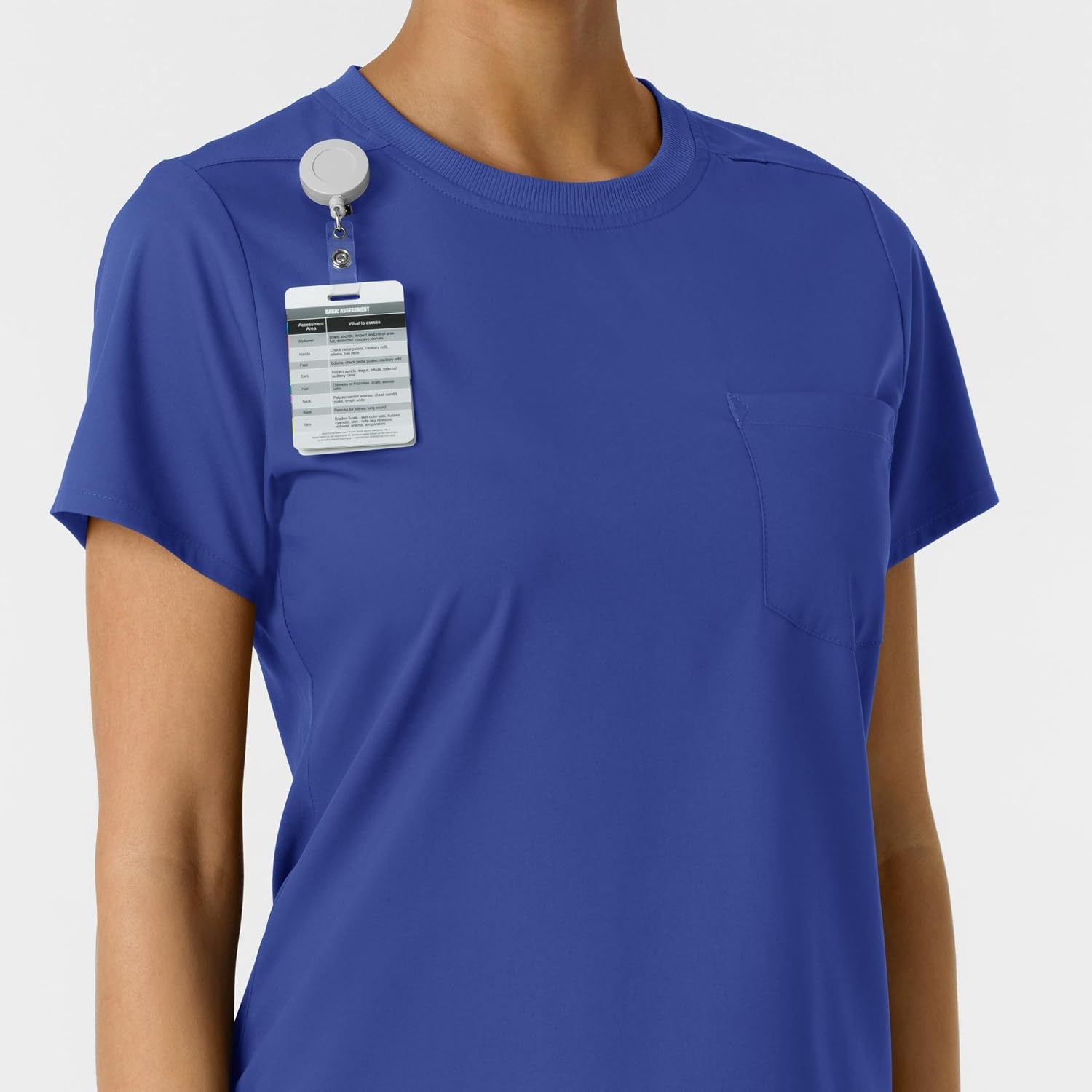 Wink Boundless Women’s Classic Scrub Tee(Galaxy Blue)