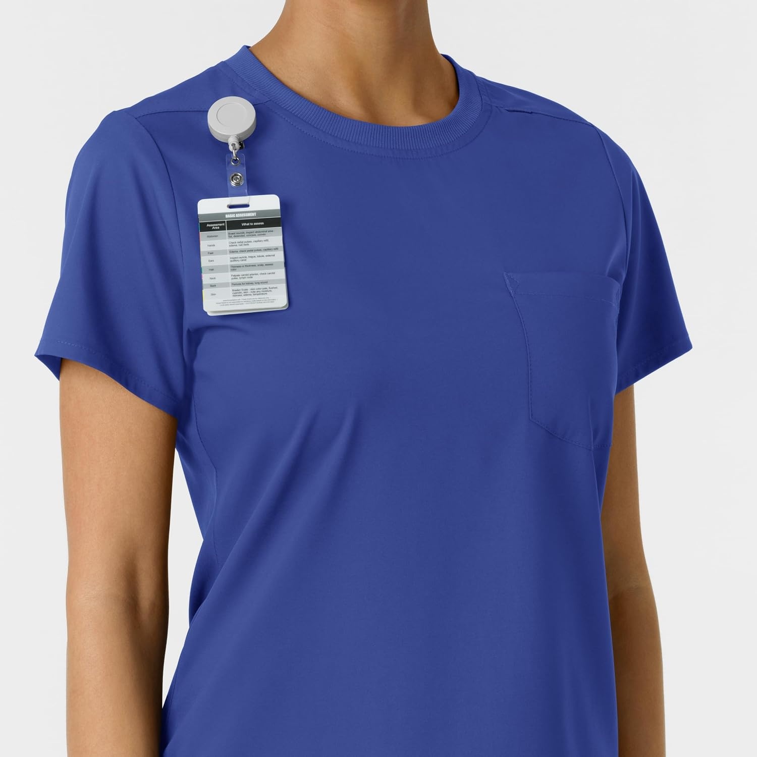 Wink Boundless Women’s Classic Scrub Tee(Galaxy Blue)