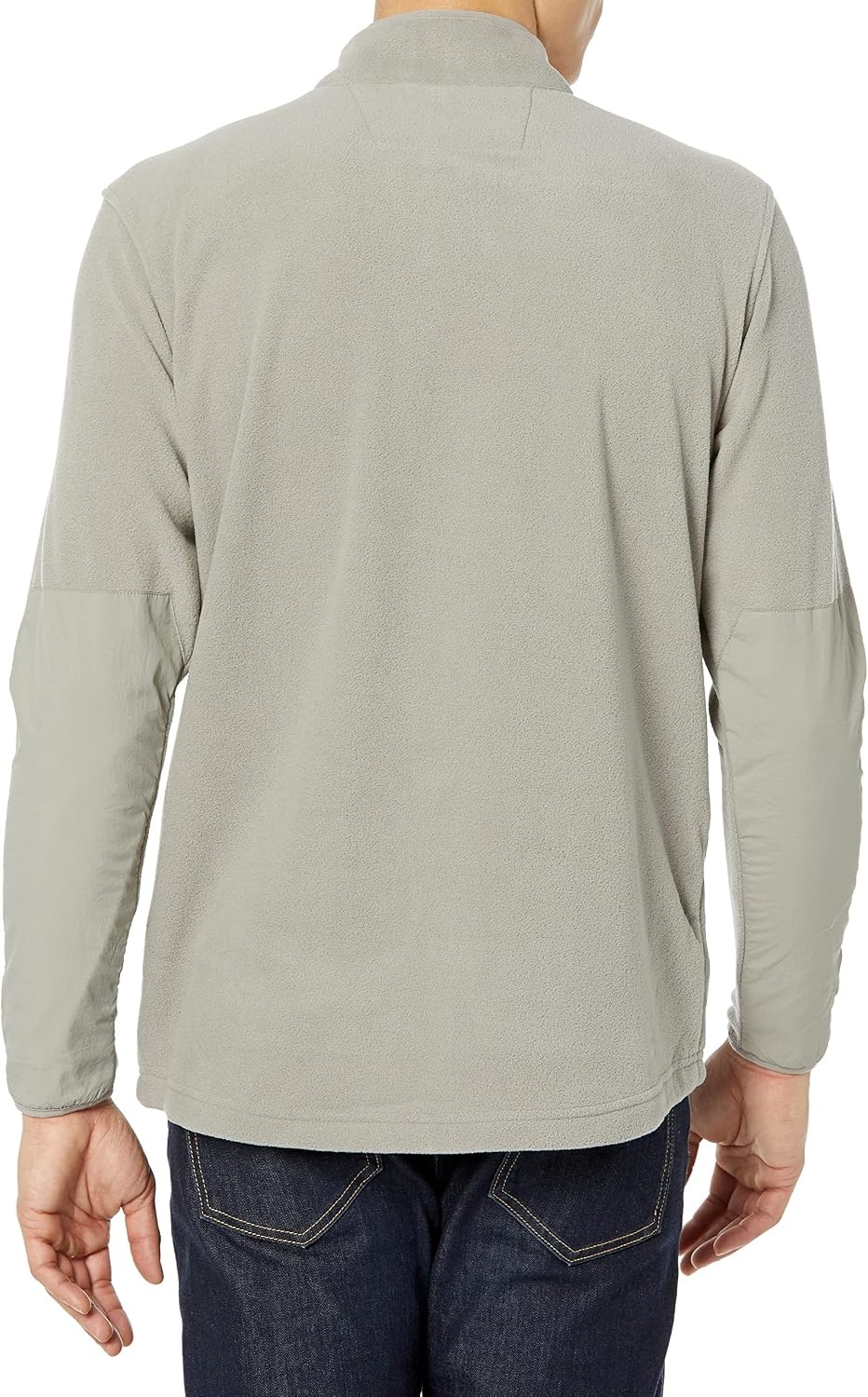 WonderWink Men’s Men’s Micro-fleece Zip Jacket(Taupe)