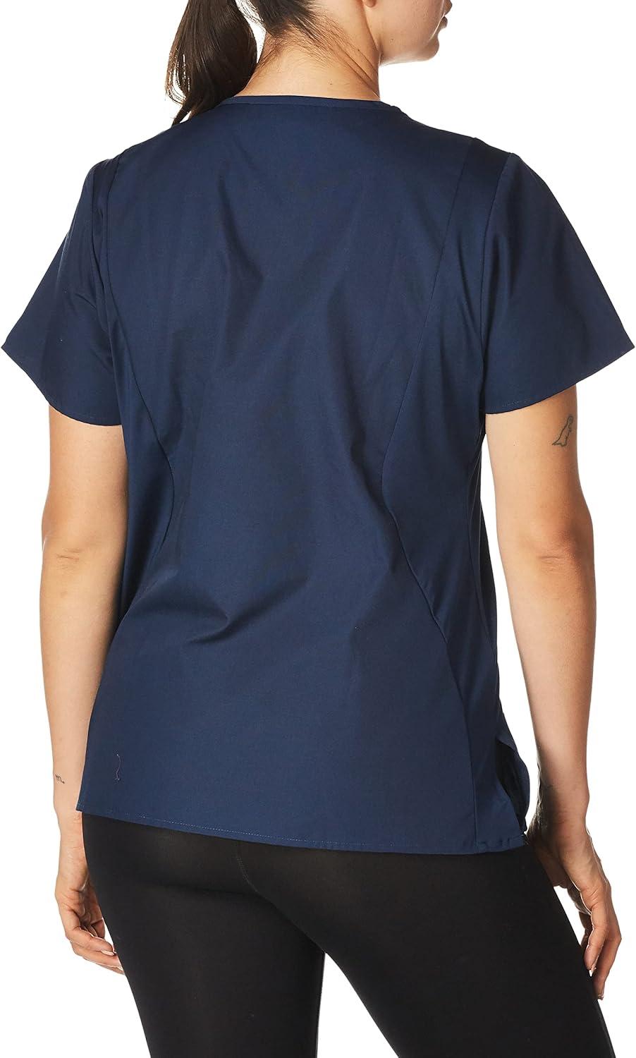 WonderWink Women’s Origins Lima Women’s Scrub Top(Navy)