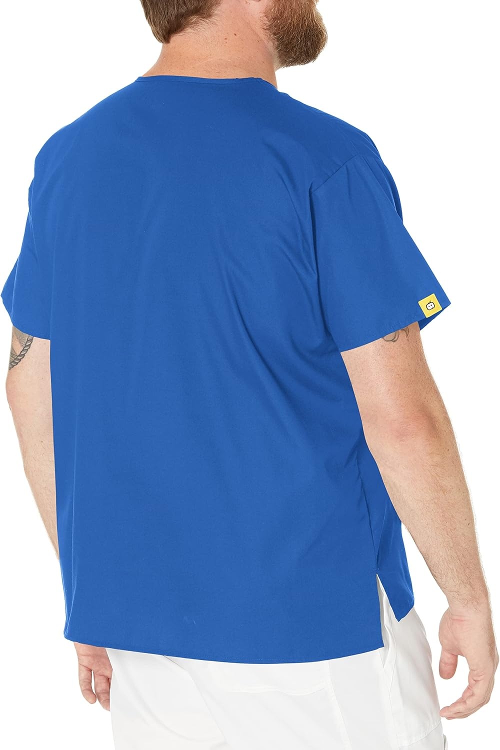WonderWink unisex-adult Big The Alpha Unisex V-Neck Scrub Top, Royal, 3X-Large