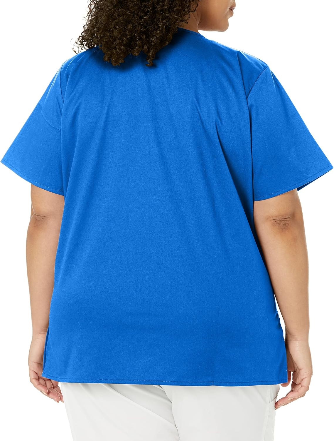Wink W123 Women’s Mock Wrap Scrub Top(Royal)