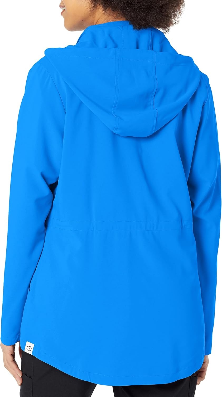 WonderWink Women’s Women’s Convertible Hood Fashion Jacket(Royal)