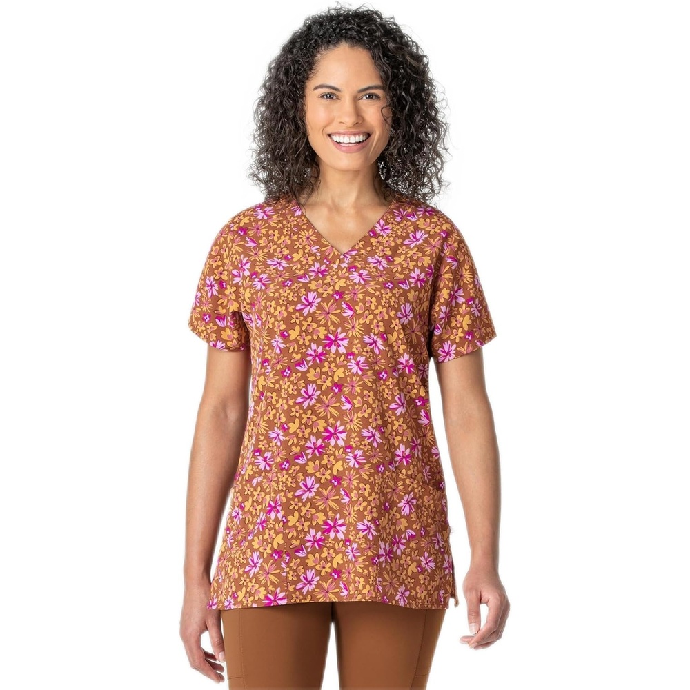 Wink Women’s Scrub Top(Golden Terra)
