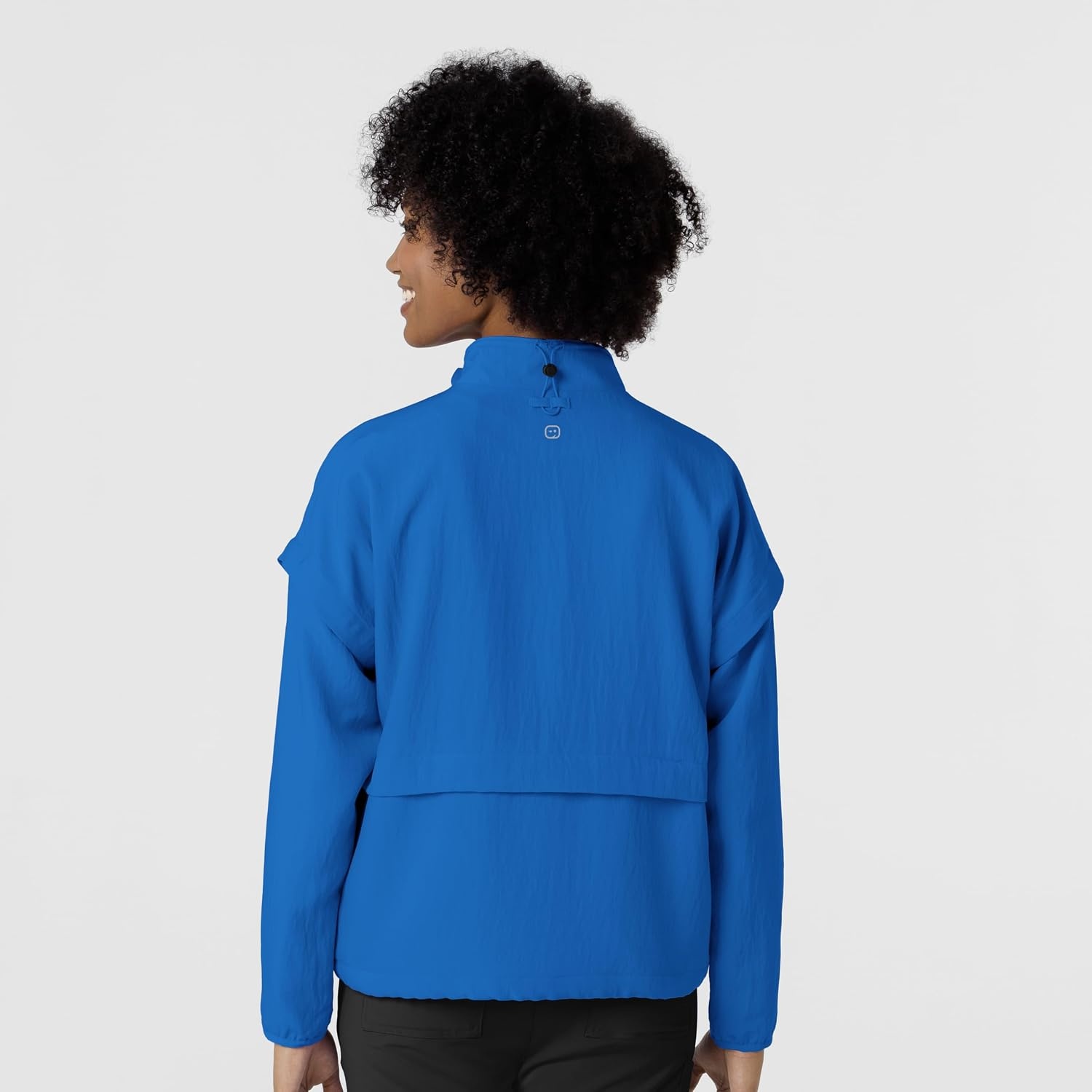 WonderWink Women’s Women’s Breezebreaker Scrub Jacket(Royal)