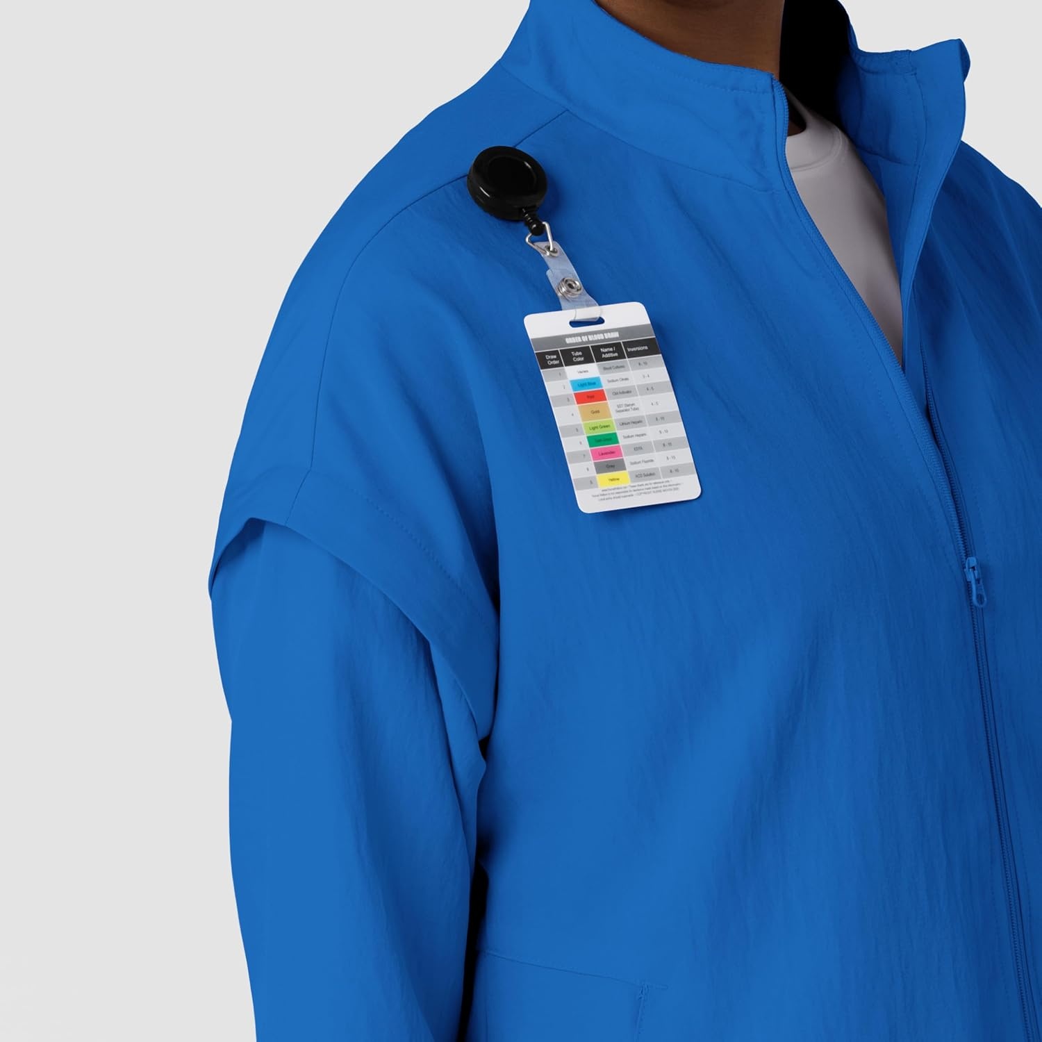 WonderWink Women’s Women’s Breezebreaker Scrub Jacket(Royal)