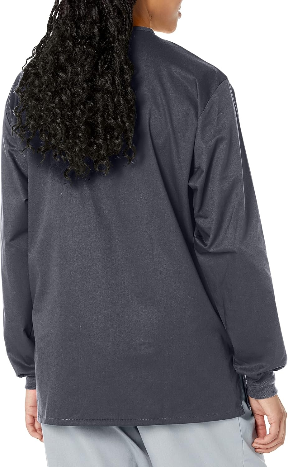 Wink Unisex Adult Snap Front Jacket(Pewter)