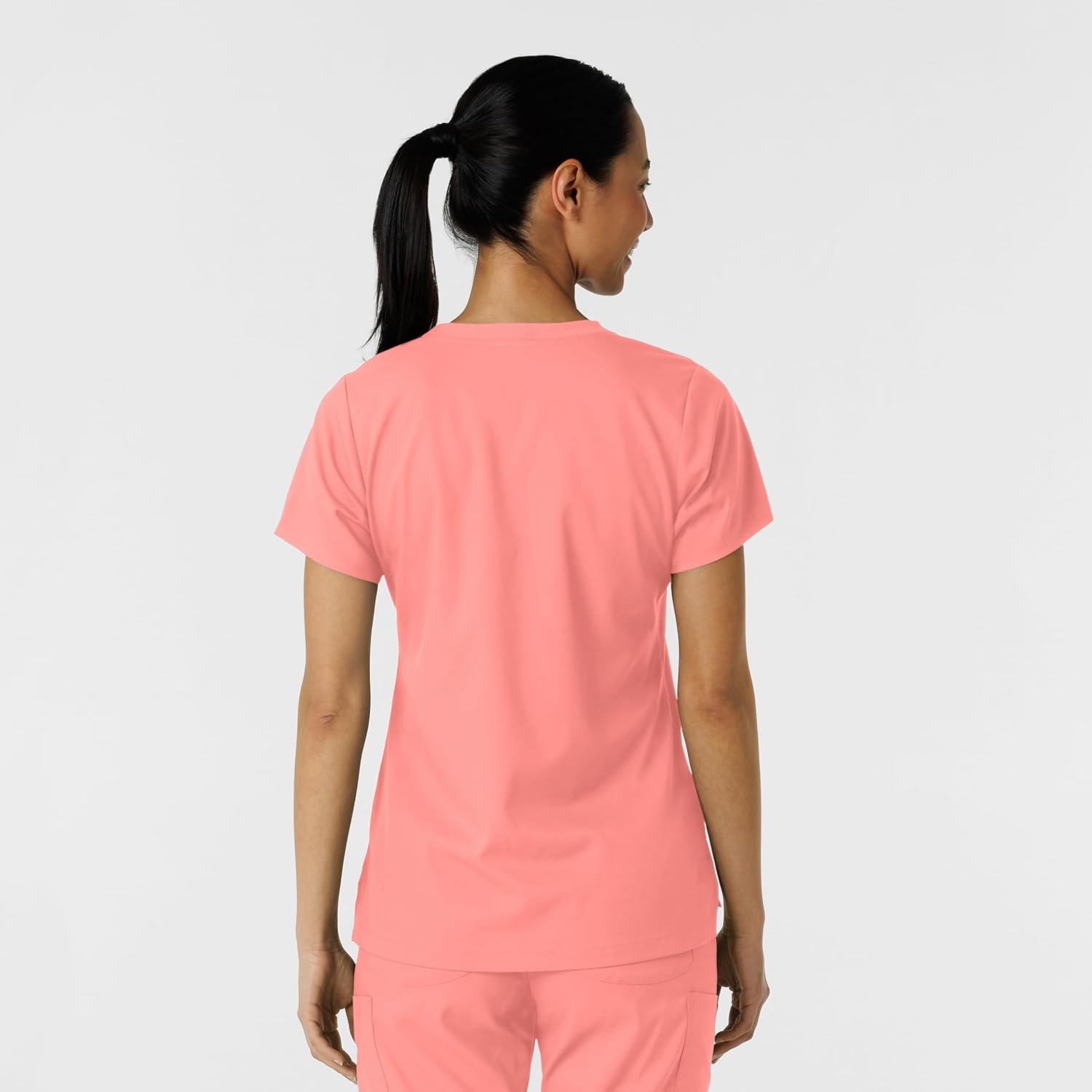 Wink Boundless Women’s Classic Scrub Tee(Paradise Pink)