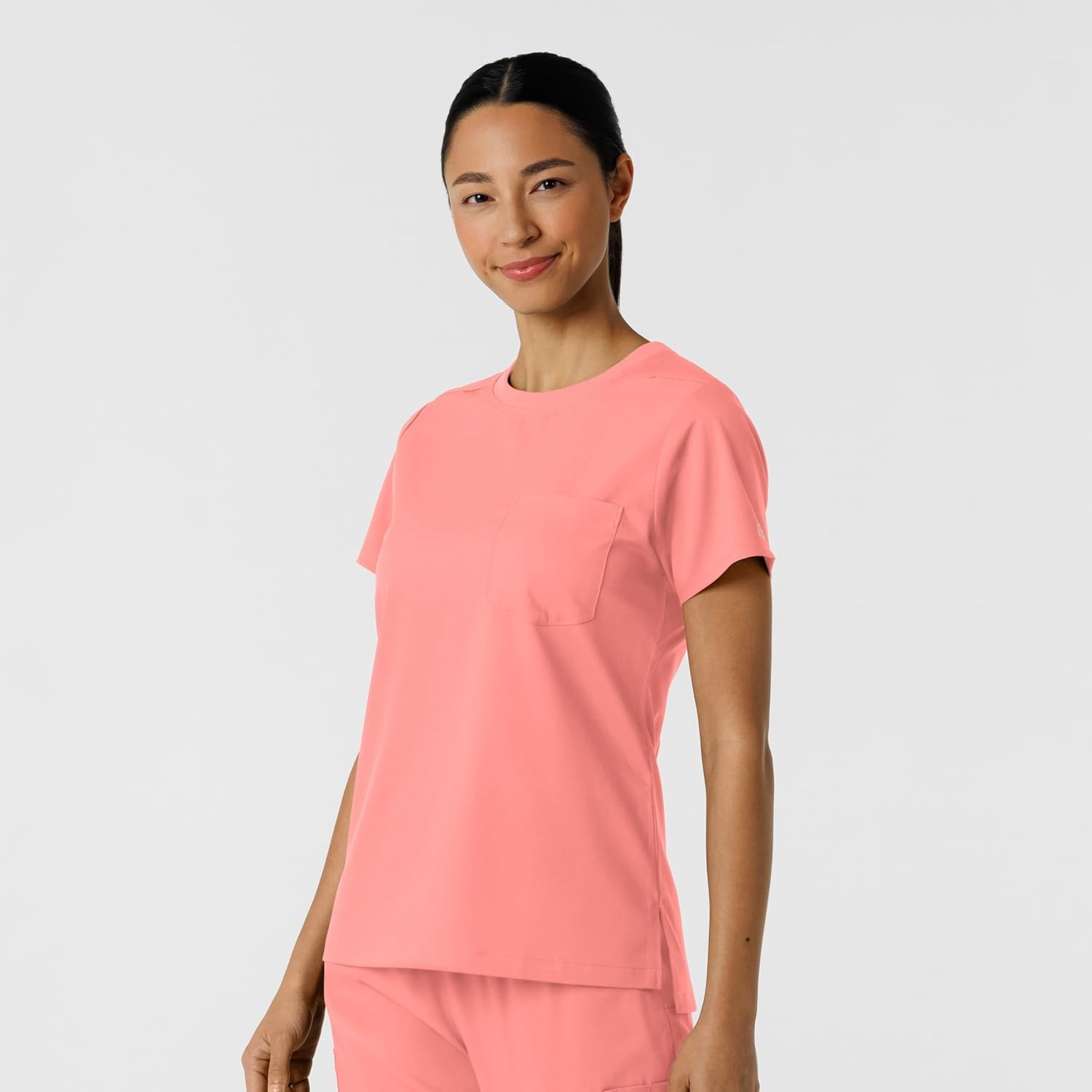 Wink Boundless Women’s Classic Scrub Tee(Paradise Pink)