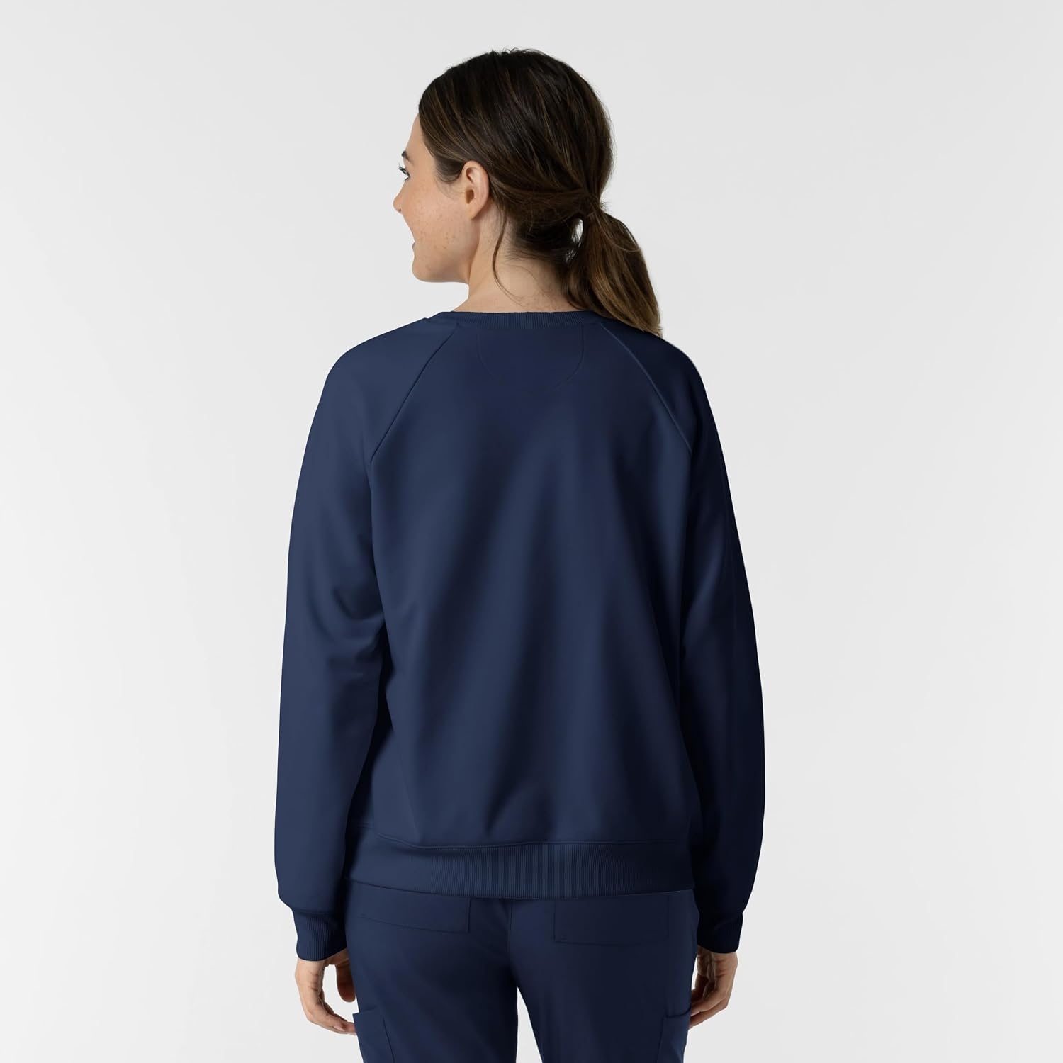 WINK Women’s Women’s Pullover Sweatshirt(Navy)