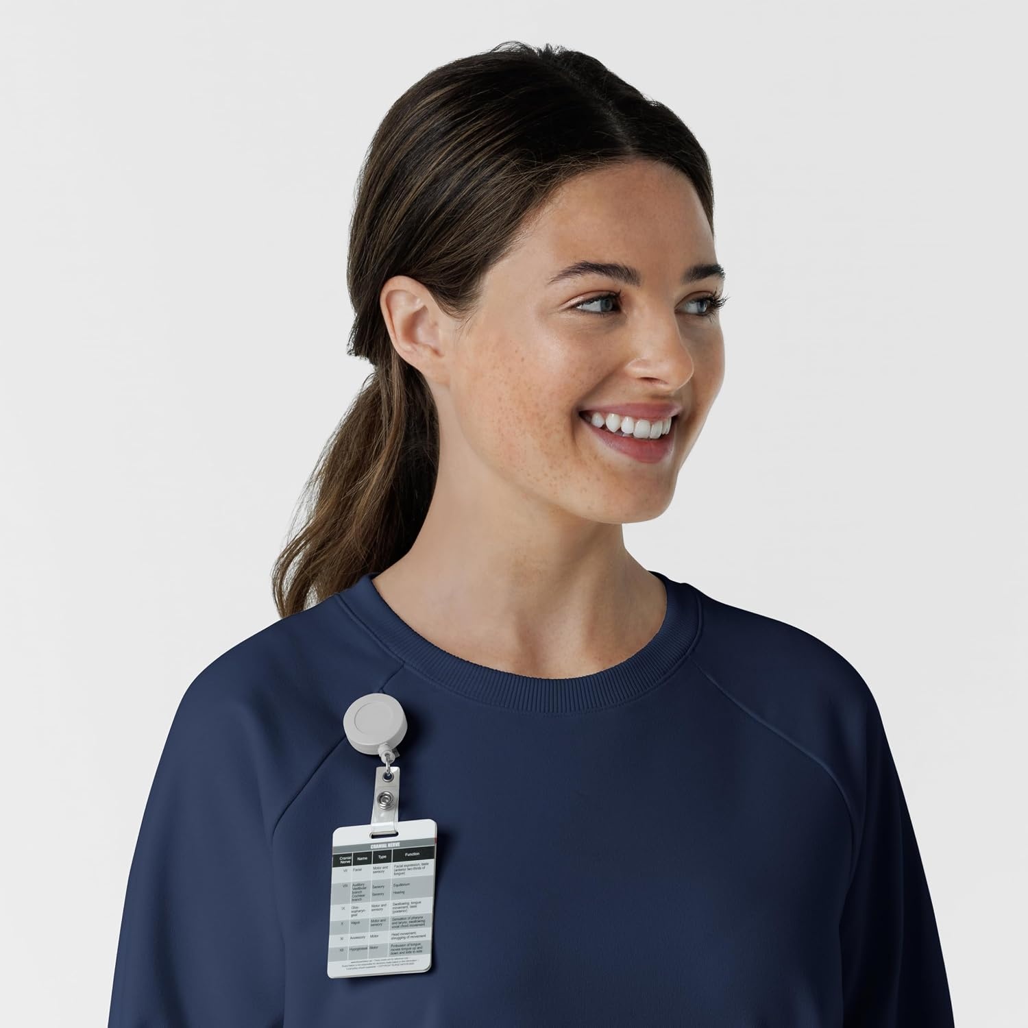 WINK Women’s Women’s Pullover Sweatshirt(Navy)