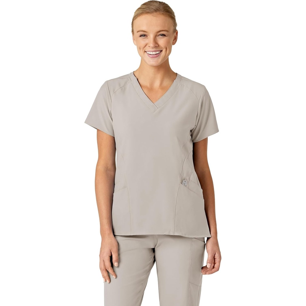 Wink Boundless Women’s Tuck-in Scrub Top(Cloud)