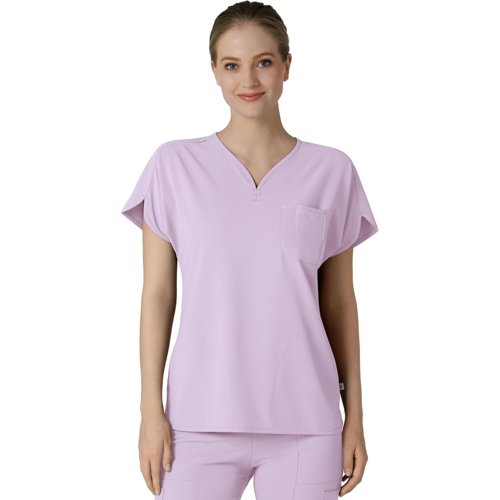 Wink Renew Women’s Dolman Scrub Top(Pastel Lilac)