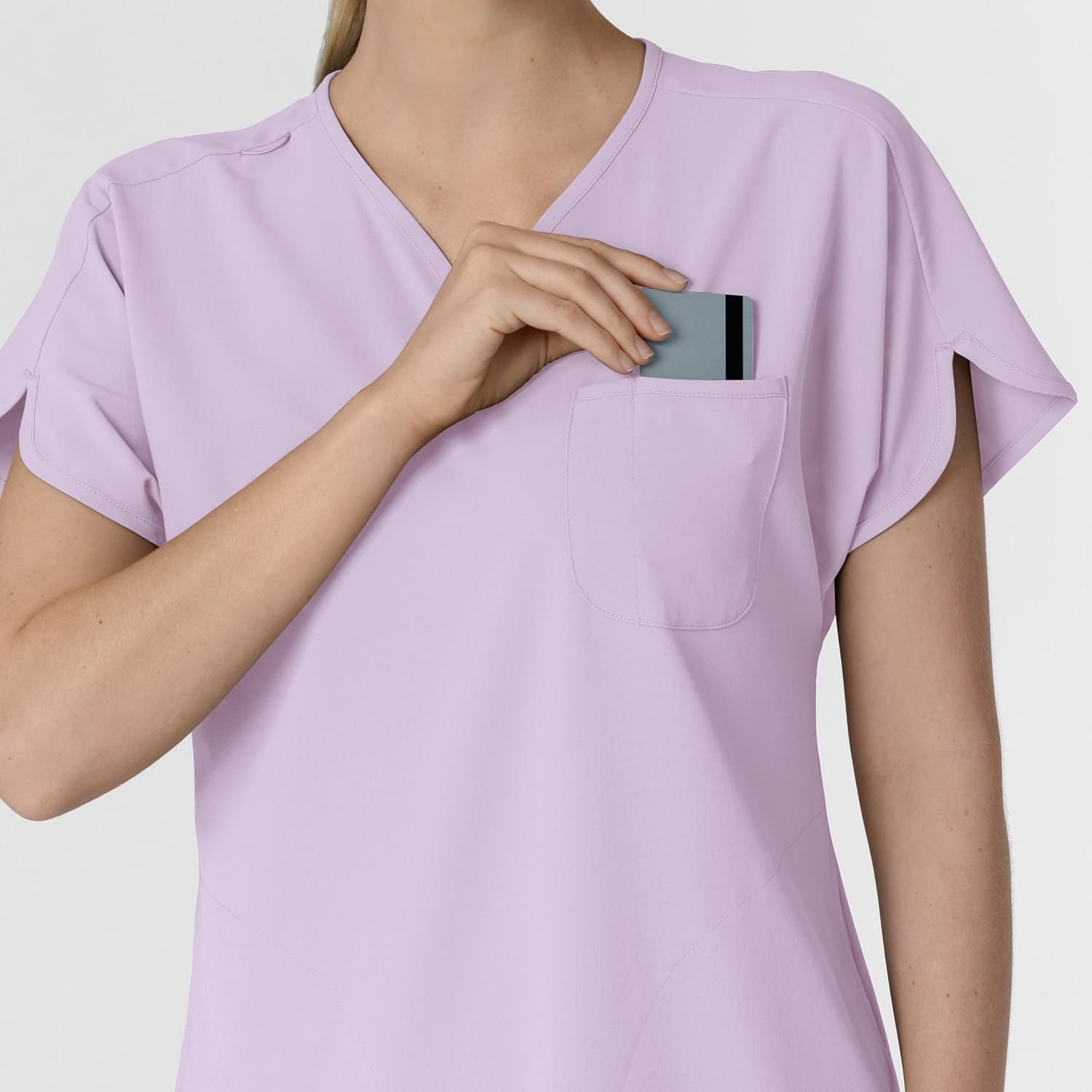 Wink Renew Women’s Dolman Scrub Top(Pastel Lilac)
