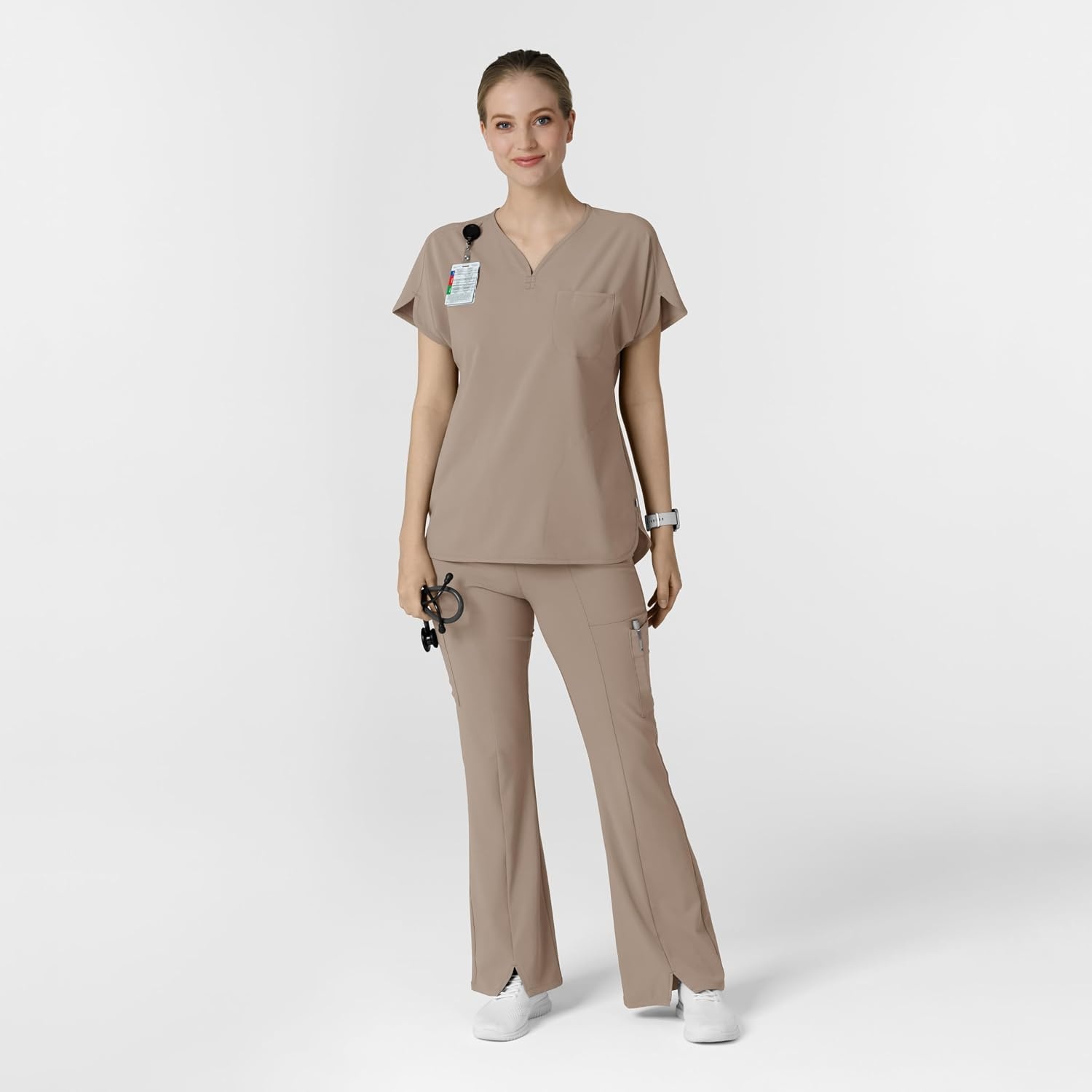 Wink Renew Women’s Dolman Scrub Top(Haze)