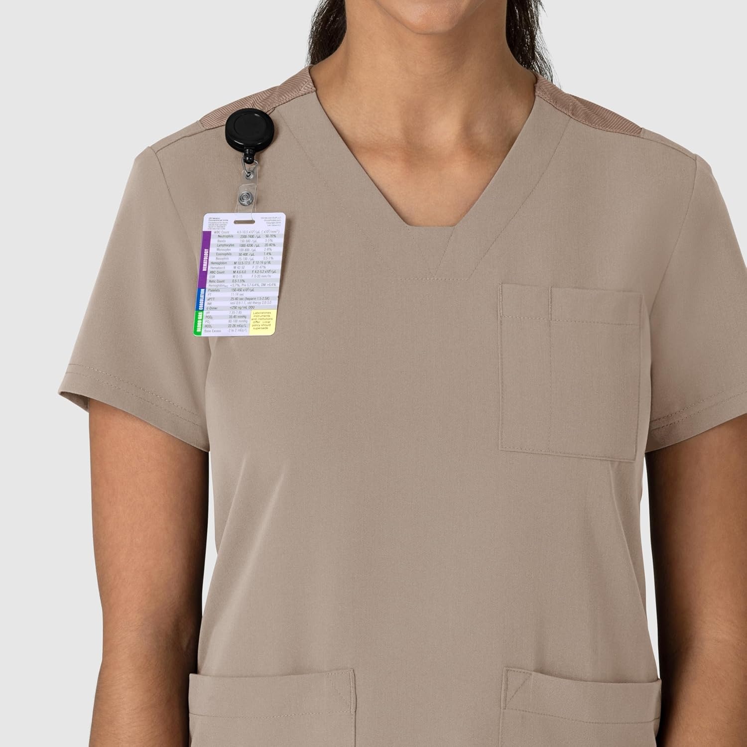WINK Nova Women’s Flex-n-Reach V-Neck Scrub Top(Haze)