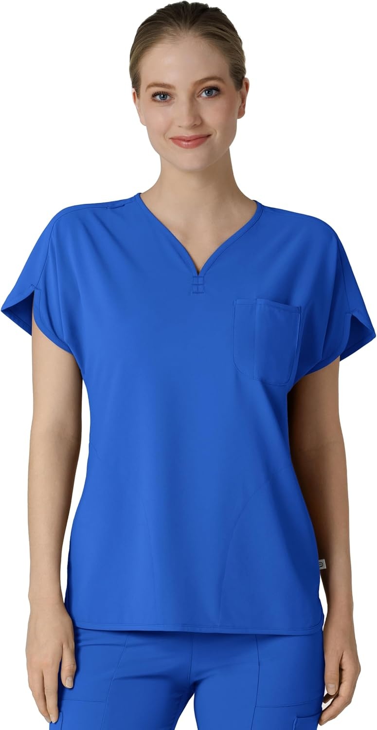 Wink Renew Women’s Dolman Scrub Top(Royal)