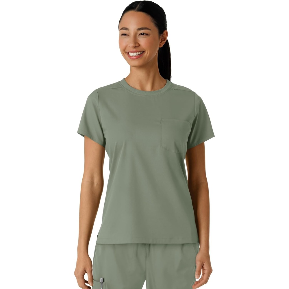 Wink Boundless Women’s Classic Scrub Tee(Sage)