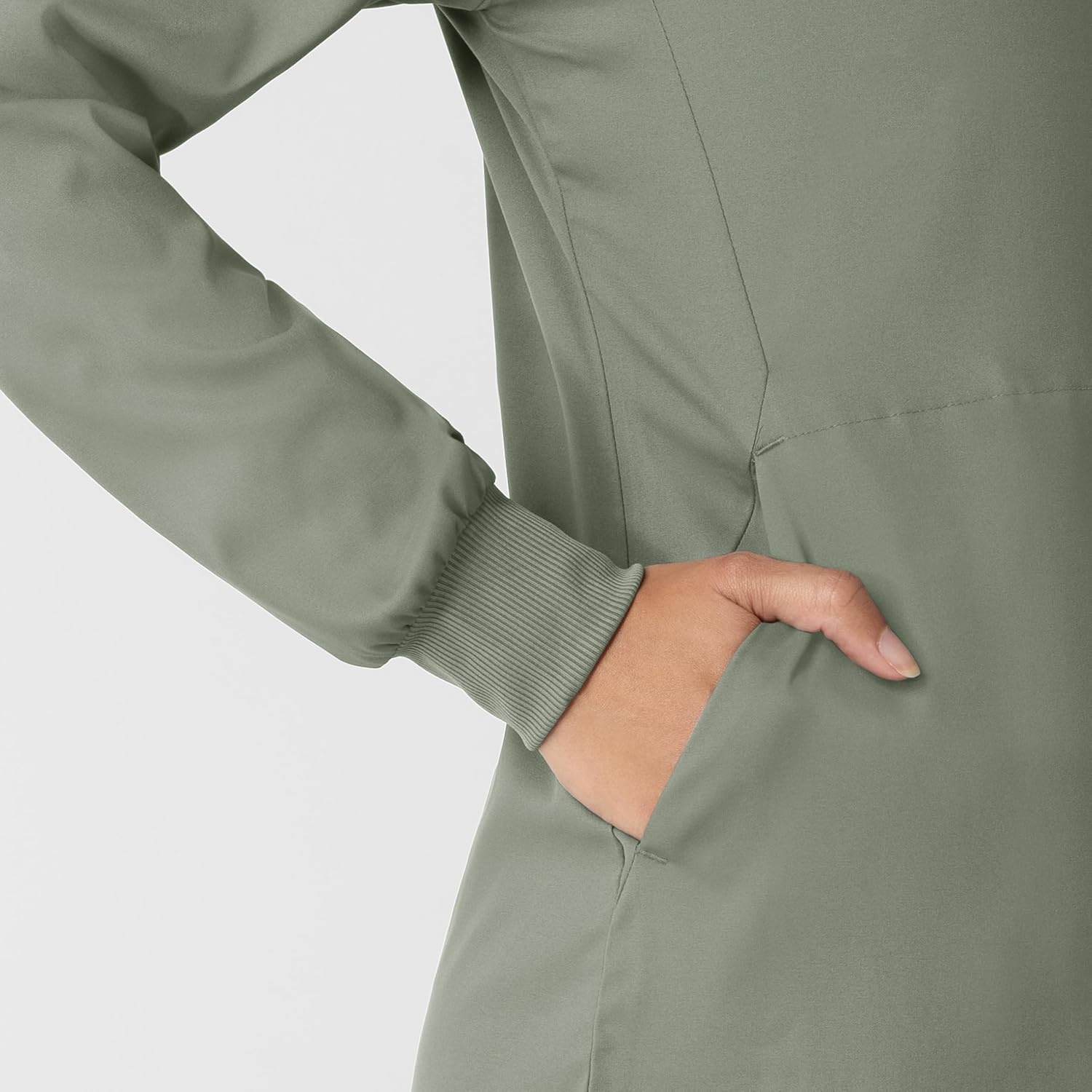 WINK Boundless Women’s Warm Up Scrub Jacket(Sage)