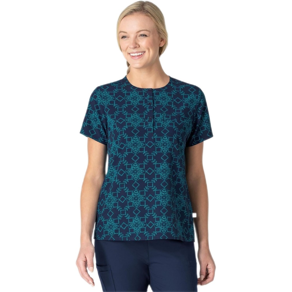 WonderWink Women’s Scrub Top(Snow Summit)