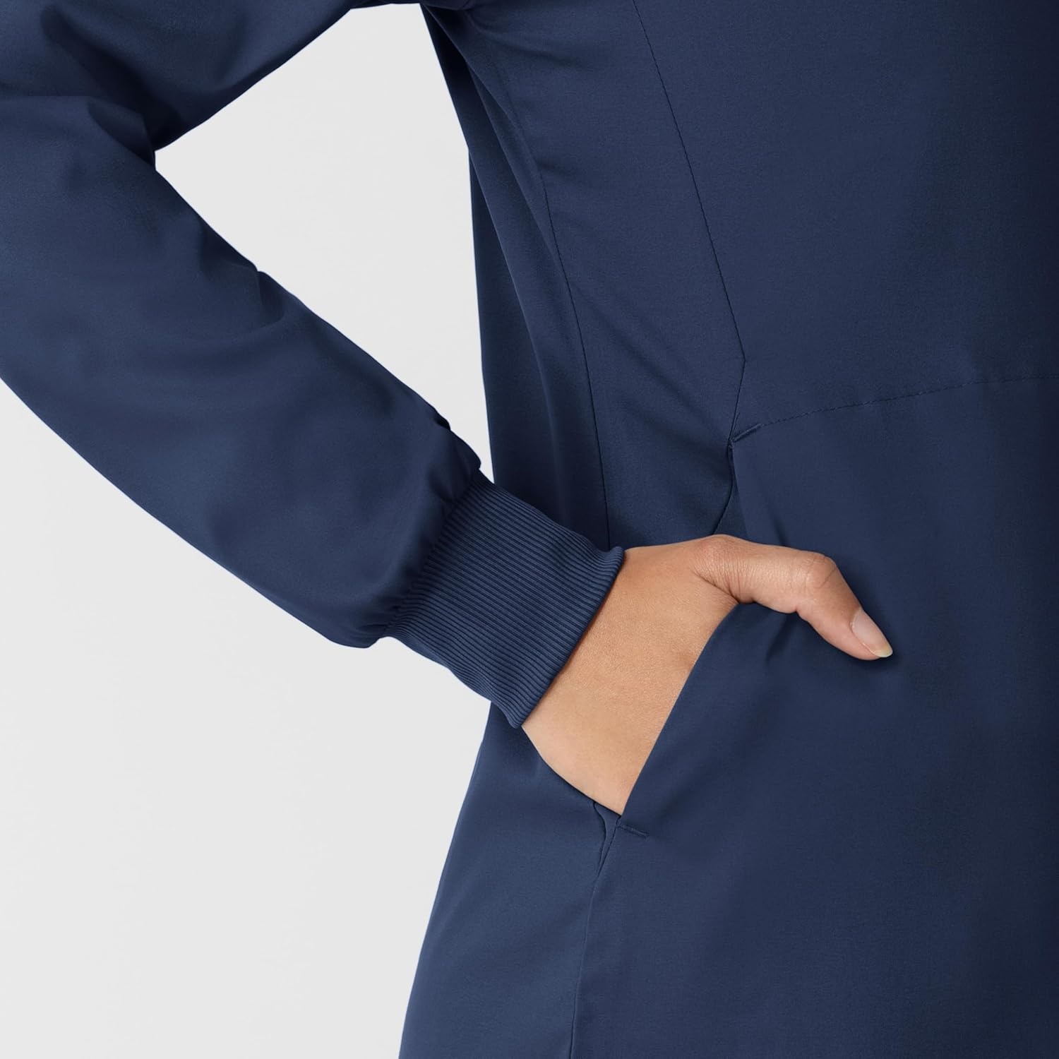 WINK Boundless Women’s Warm Up Scrub Jacket(Navy)