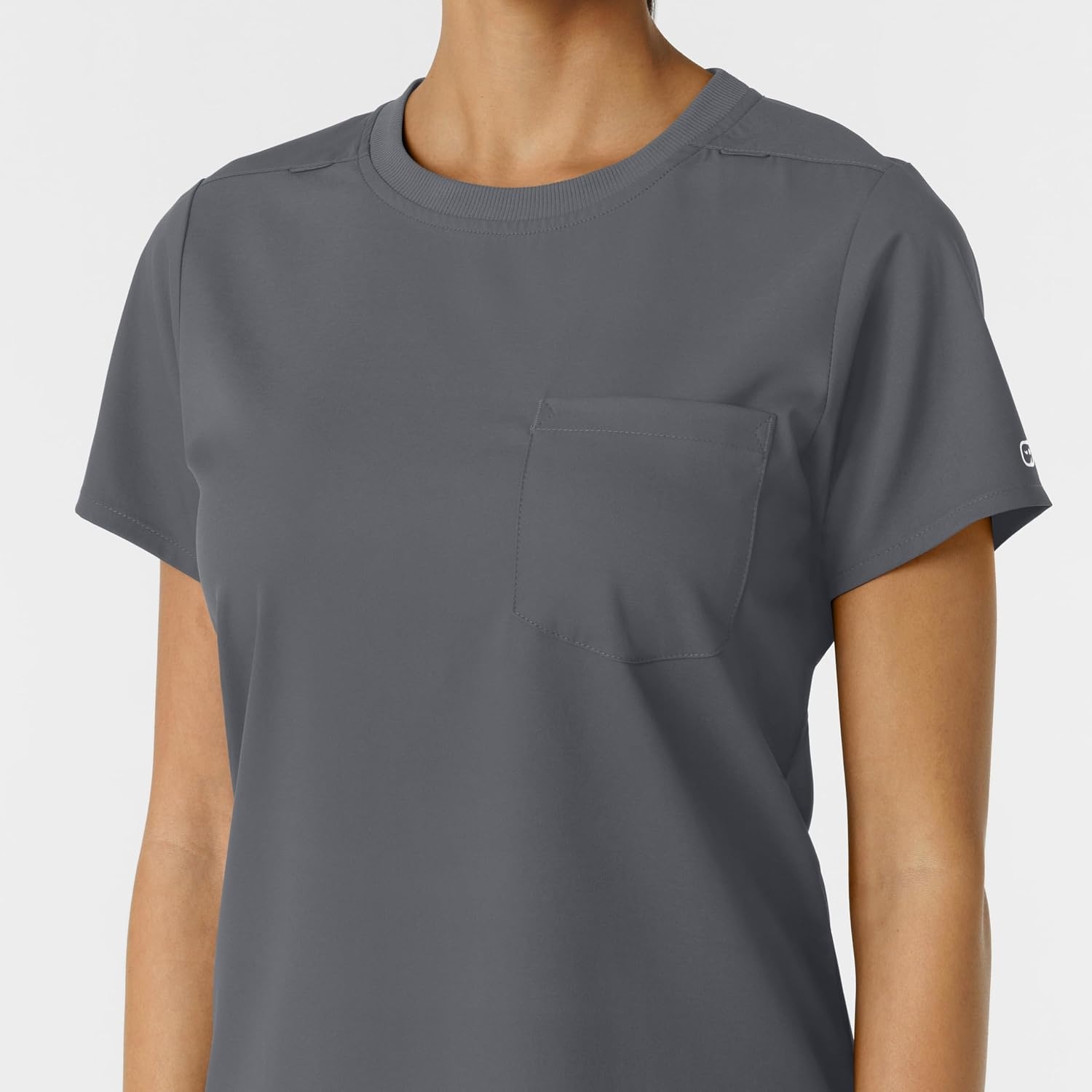 Wink Boundless Women’s Classic Scrub Tee(Pewter)