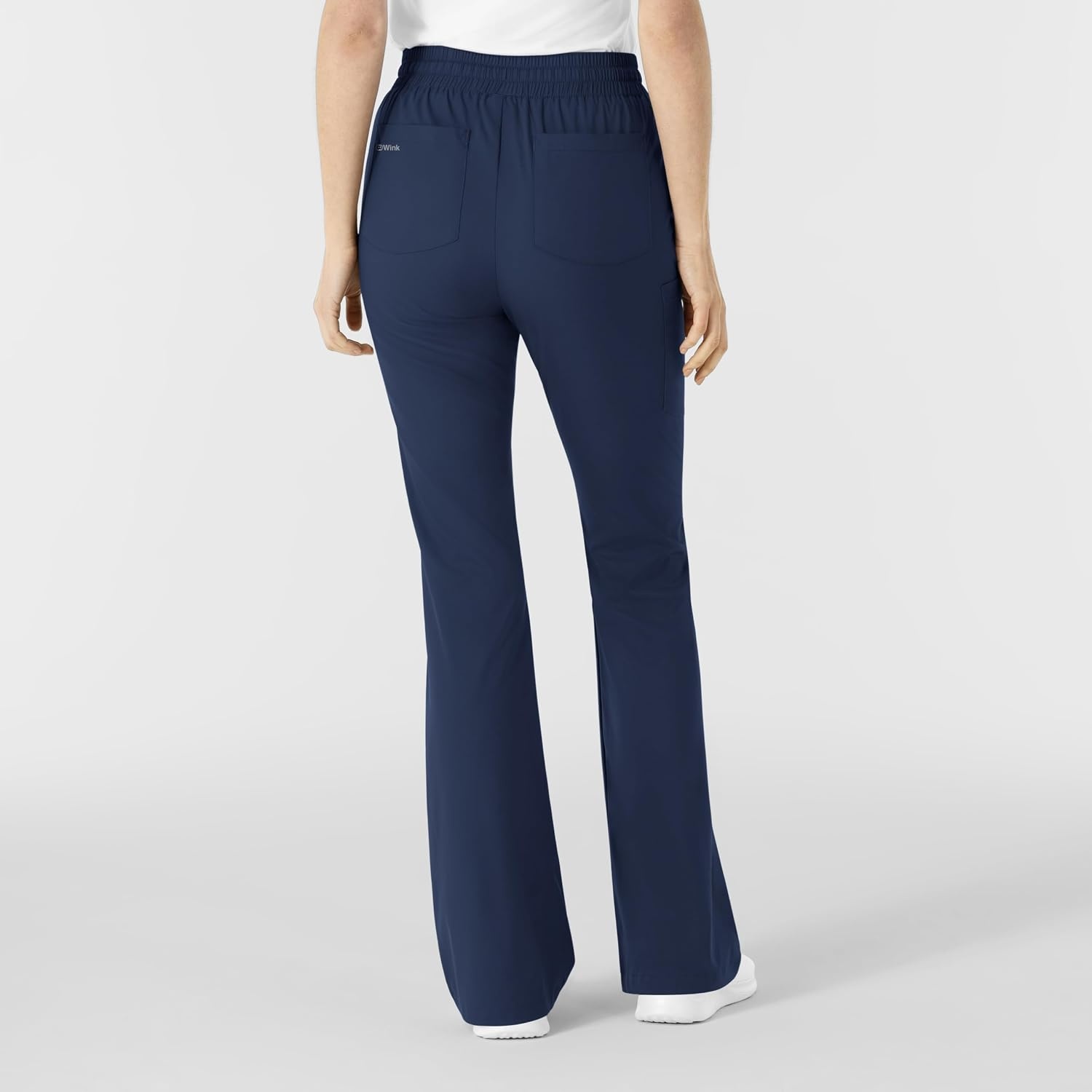 Wink Boundless Women’s Flare Leg Scrub Pant(Navy)