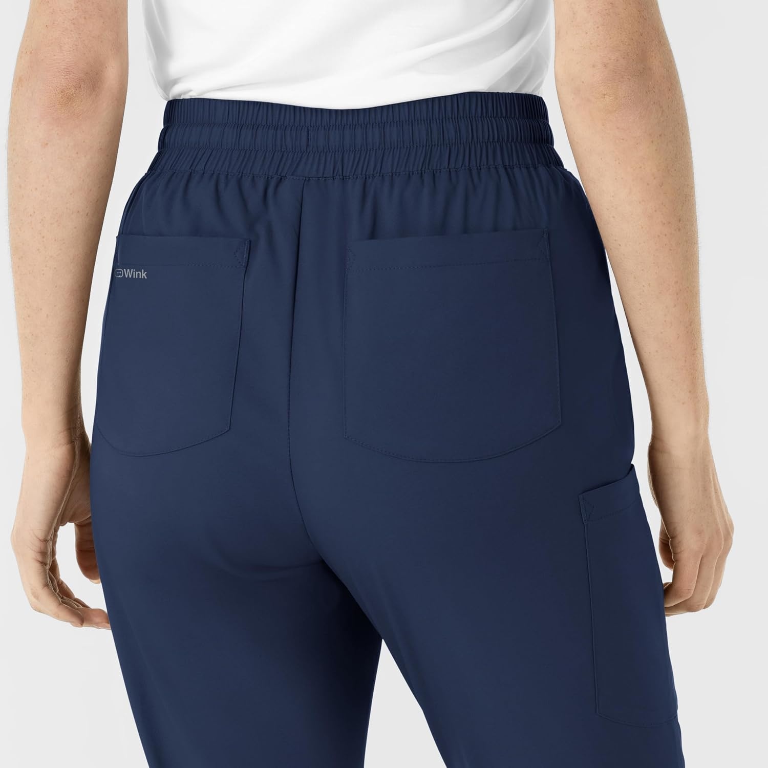 Wink Boundless Women’s Flare Leg Scrub Pant(Navy)