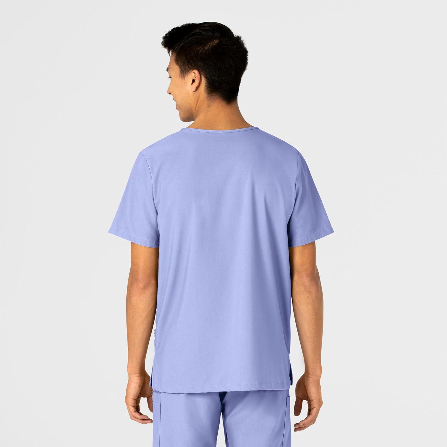 WonderWink Womens 4-Pocket Utility Top(Ceil Blue)